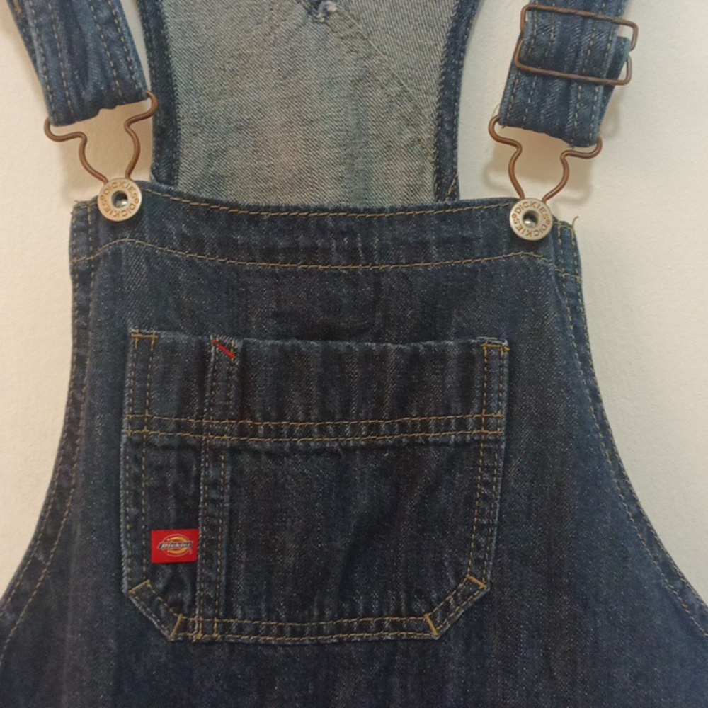 Dickies Red Tag Blue Denim Overalls. - Picture 4 of 10